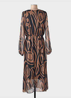 Robe longue noir ZABAIONE femme