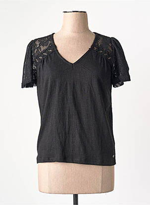 T-shirt noir GARCIA femme