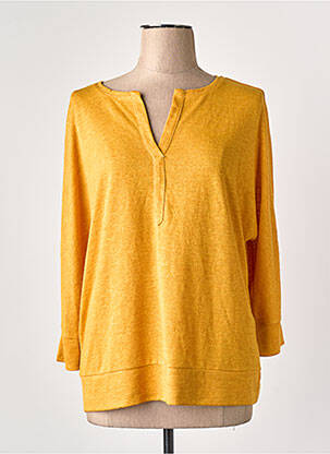 Pull jaune STREET ONE femme