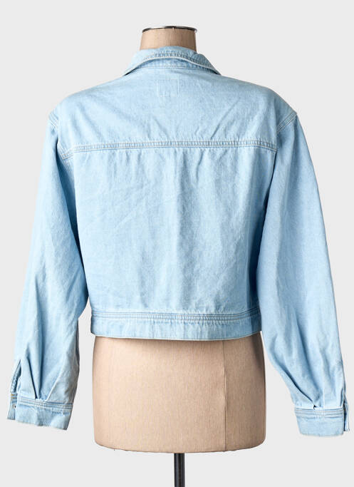 Veste en jean fermeture boutonnée sur le devant bleu ONLY femme