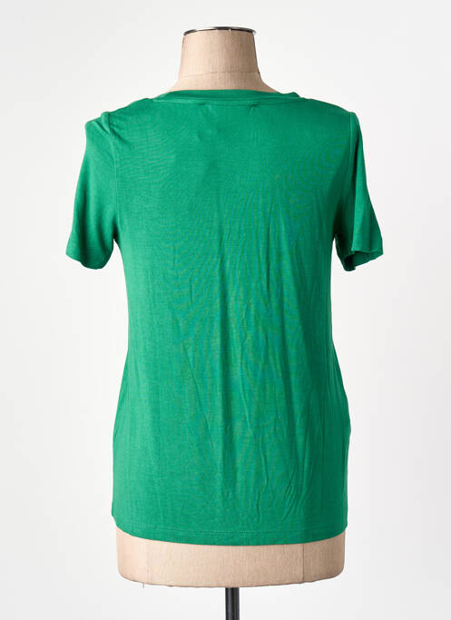 T-shirt vert MANGO femme