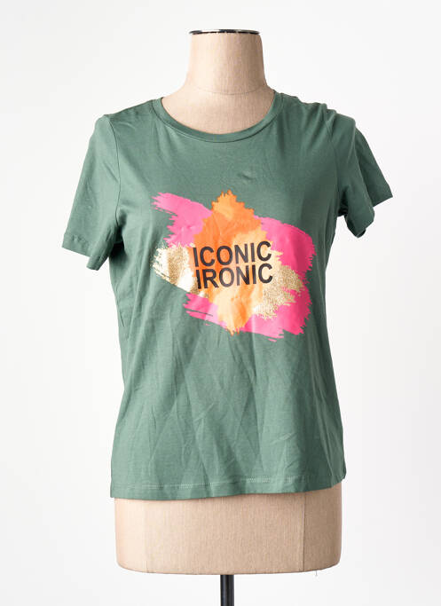 T-shirt manches courtes manches courtes vert VERO MODA femme