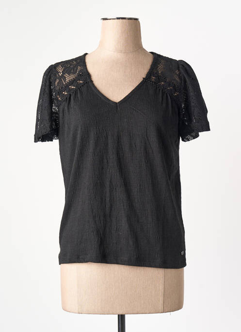 T-shirt noir GARCIA femme