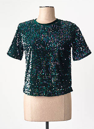 T-shirt vert MORGAN femme