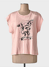 T-shirt rose PEPE femme
