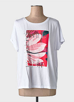 T-shirt blanc STREET ONE femme