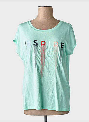 T-shirt vert STREET ONE femme