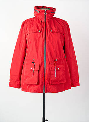 Coupe-vent rouge DELAHAYE femme