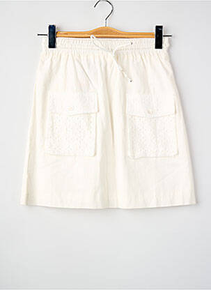 Jupe courte blanc MOLLY BRACKEN femme