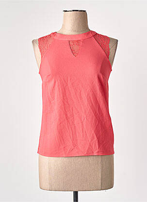 T-shirt orange NAF NAF femme