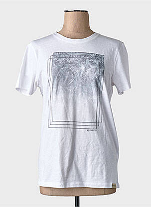 T-shirt blanc GARCIA homme