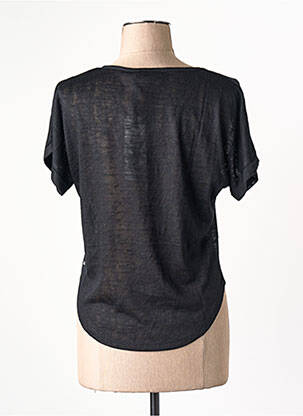 T-shirt noir LE TEMPS DES CERISES femme
