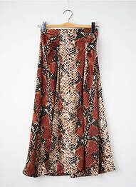 Jupe longue marron MANGO femme