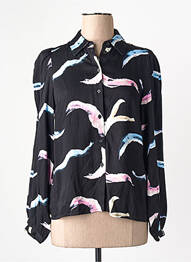 Chemisier manches longues manches longues noir VERO MODA femme