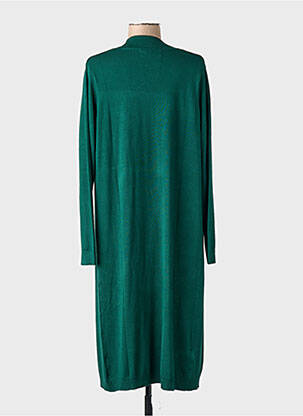 Gilet manches longues vert MANGO femme