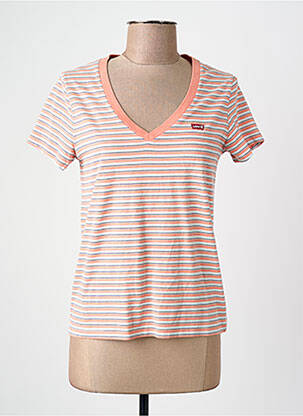T-shirt orange LEVIS femme