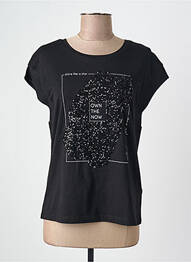 T-shirt noir STREET ONE femme