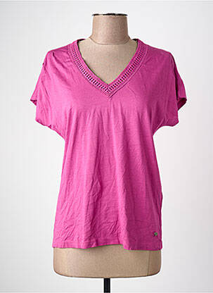 T-shirt violet GARCIA femme