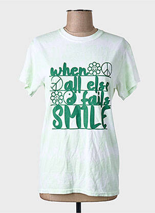 T-shirt vert DAISY STREET femme