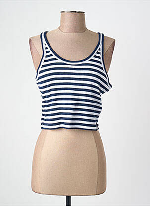 Débardeur bleu SUPERDRY femme