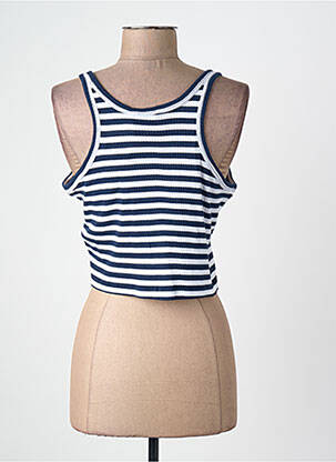 Débardeur bleu SUPERDRY femme