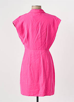 Robe courte rose MANGO femme