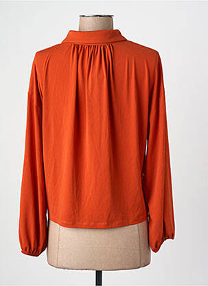 Chemisier orange MANGO femme