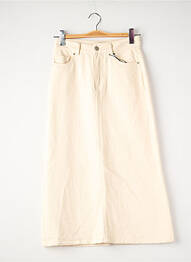 Jupe mi-longue beige VERO MODA femme