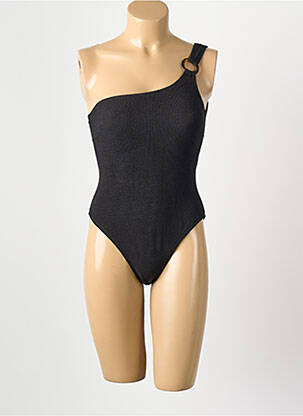 Maillot de bain 1 pièce noir PIECES femme