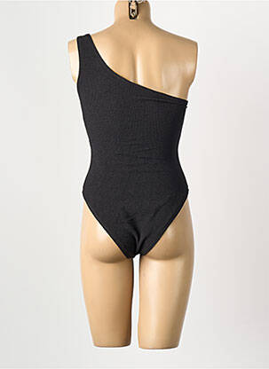 Maillot de bain 1 pièce noir PIECES femme