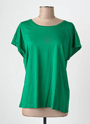 T-shirt vert STREET ONE femme