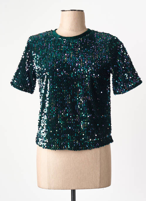 T-shirt vert MORGAN femme