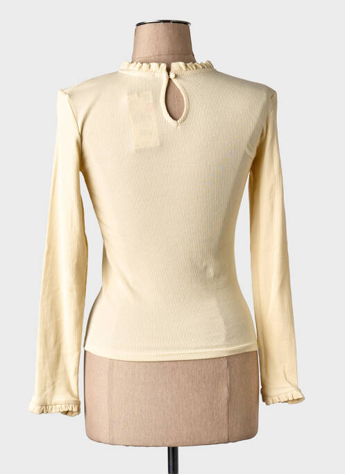 T-shirt beige MANGO femme