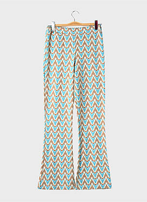 Pantalon droit bleu AMELIE & AMELIE femme