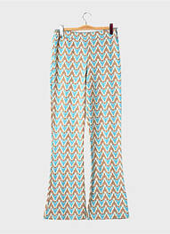 Pantalon droit bleu AMELIE & AMELIE femme