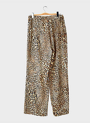 Pantalon droit marron AMELIE & AMELIE femme