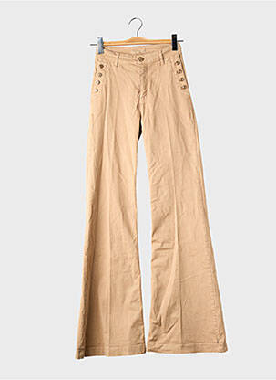 Pantalon flare beige KOCCA femme
