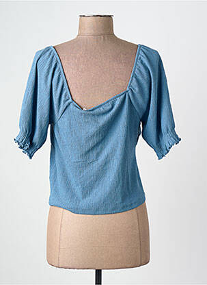 T-shirt bleu NAF NAF femme