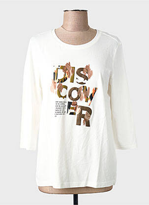 T-shirt blanc S.OLIVER femme