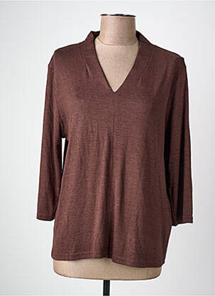 T-shirt marron ZABAIONE femme