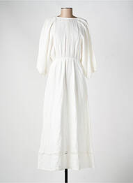 Robe longue blanc MANGO femme