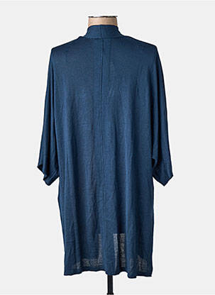 Gilet manches longues bleu TOM TAILOR femme