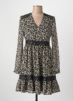 Robe courte vert LE TEMPS DES CERISES femme