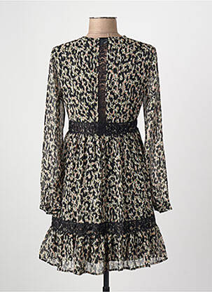 Robe courte vert LE TEMPS DES CERISES femme