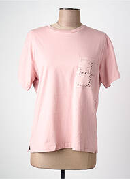 T-shirt rose MANGO femme