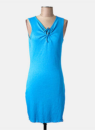 Robe courte sans manche sans manche bleu ONLY femme