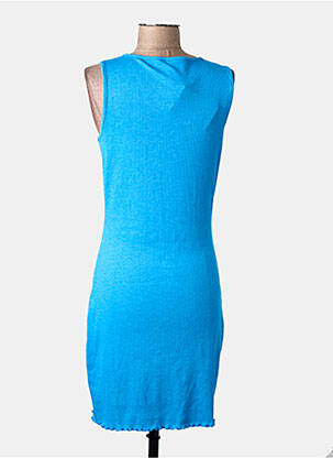 Robe courte sans manche sans manche bleu ONLY femme
