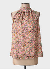 Top rose MORGAN femme