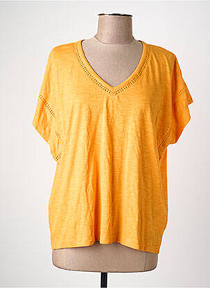 T-shirt orange S.OLIVER femme