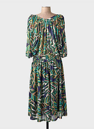 Robe longue vert MOLLY BRACKEN femme